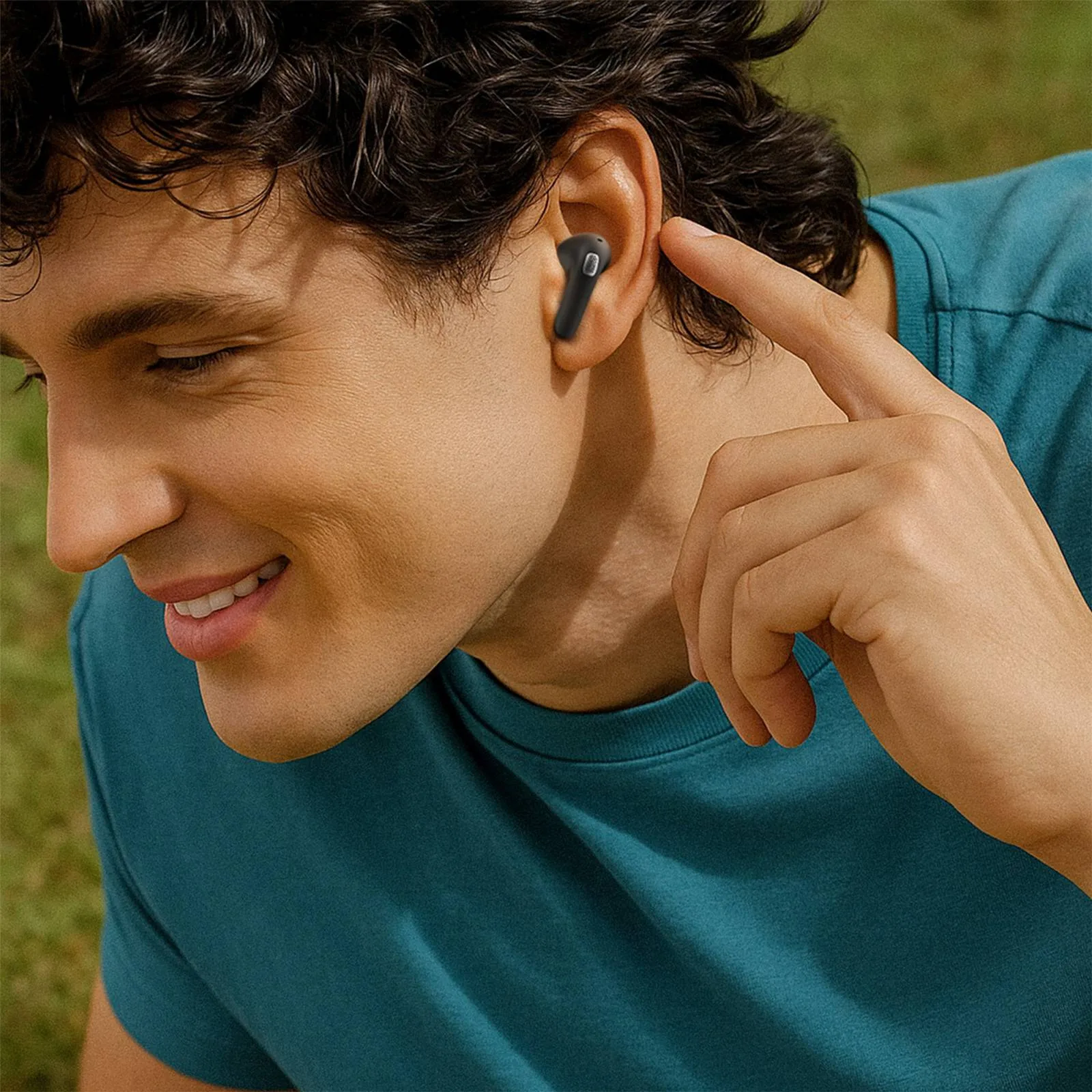 W4 TWS kabellose In-Ear-Kopfhörer mit Handyhalter-Funktion – schwarz 6