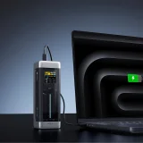25000 mAh USB-C/USB-A 210 W Powerbank – Schwarz 2