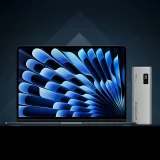 20 000 mAh-s hordozható akkumulátor, USB-A és USB-C csatlakozóval, 150 W – szürke 2