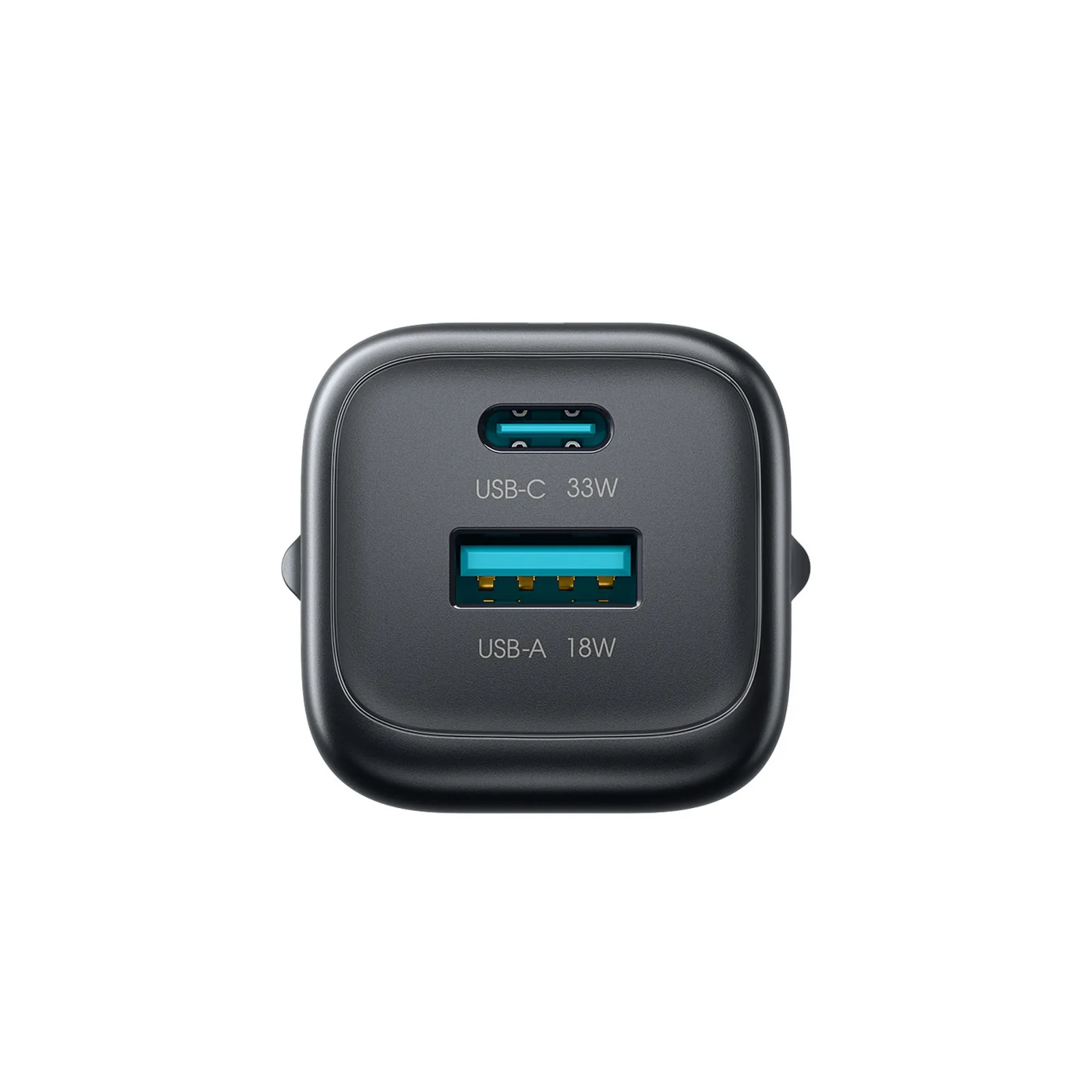 33-W-Wandladegerät (USB-A auf USB-C) – schwarz 6