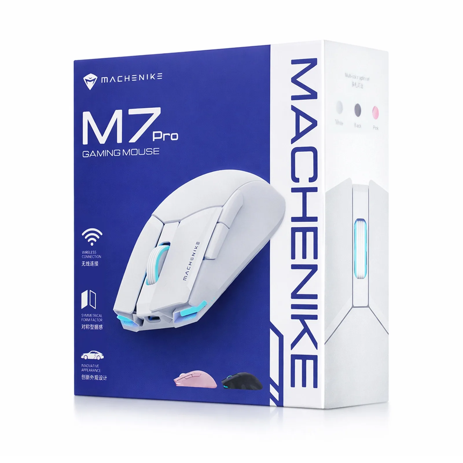 M7 Pro Wireless Gaming-Maus – Schwarz 7