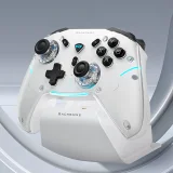 Bezdrôtový herný ovládač G5Pro Max s nabíjacou stanicou – biely 4