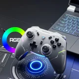 G5Pro Max kabelloser Gaming-Controller mit Ladestation – Grau 3
