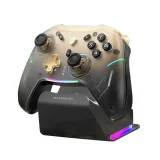 G5Pro Premium Edition Wireless Gaming-Controller mit Ladestation – Schwarz und Gold