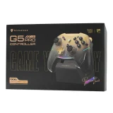 G5Pro Premium Edition Wireless Gaming-Controller mit Ladestation – Schwarz und Gold 3
