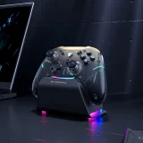 G5Pro Premium Edition Wireless Gaming-Controller mit Ladestation – Schwarz und Gold 7
