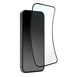 Sticlă hibridă cu ramă neagră pentru iPhone 16 Plus / iPhone 15 Pro Max / iPhone 15 Plus Sticlă flexibilă D3O