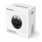 minge de exerciții de 65 cm pentru reabilitare cu pompă - negru 2