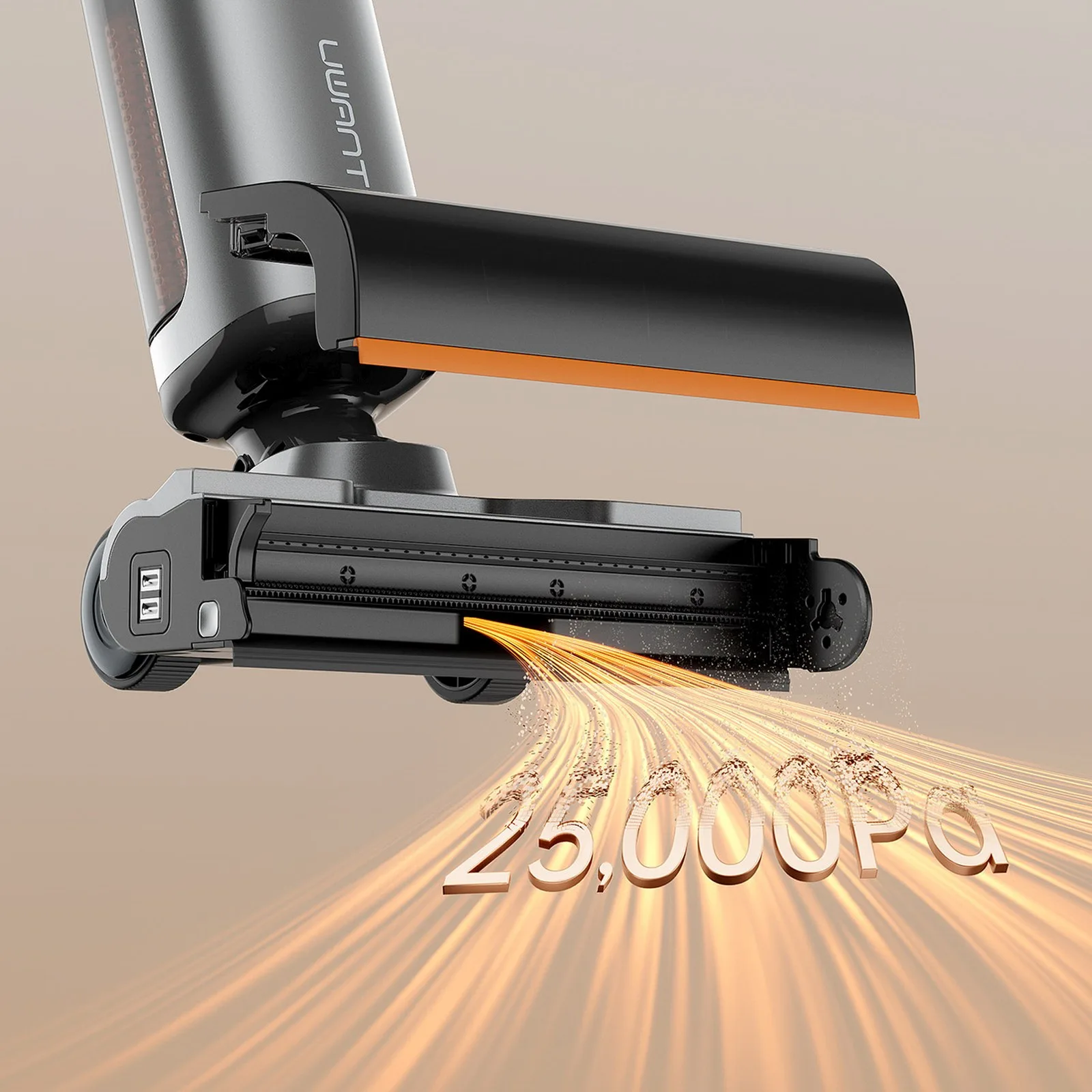 UWANT D800 300 W-os nedves-száraz porszívó felmosó funkcióval és töltőállomással – szürke 10