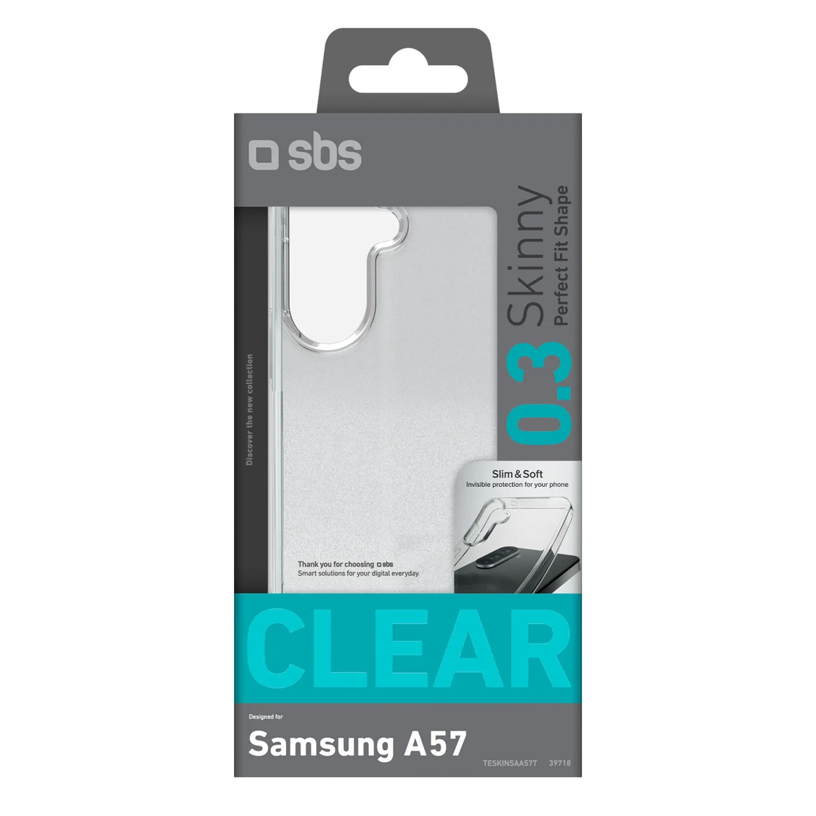 Etui pokrowiec na Samsung Galaxy A57 Skinny Cover - przezroczysty 8