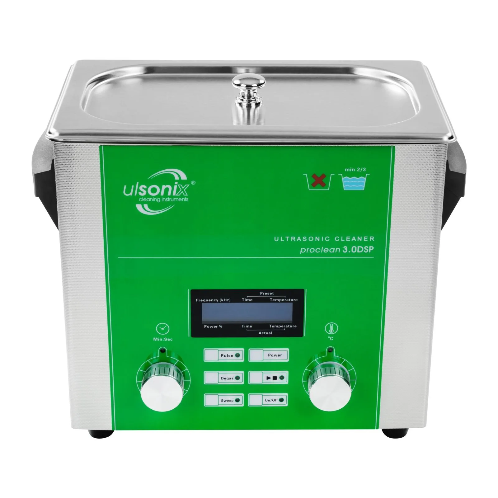 PROCLEAN 3.0DSP DEGAS SWEEP PULSE ultrahangos tisztító, 3 l űrtartalom