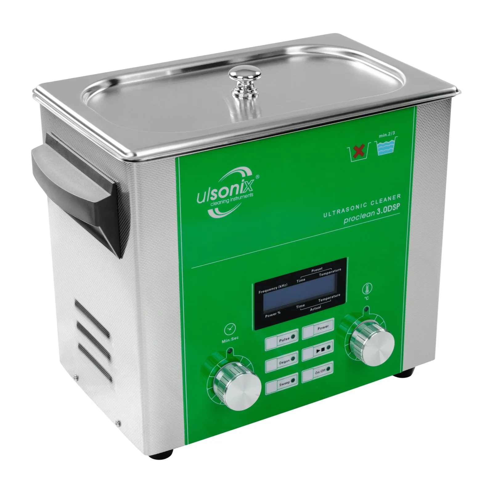 PROCLEAN 3.0DSP DEGAS SWEEP PULSE ultrahangos tisztító, 3 l űrtartalom