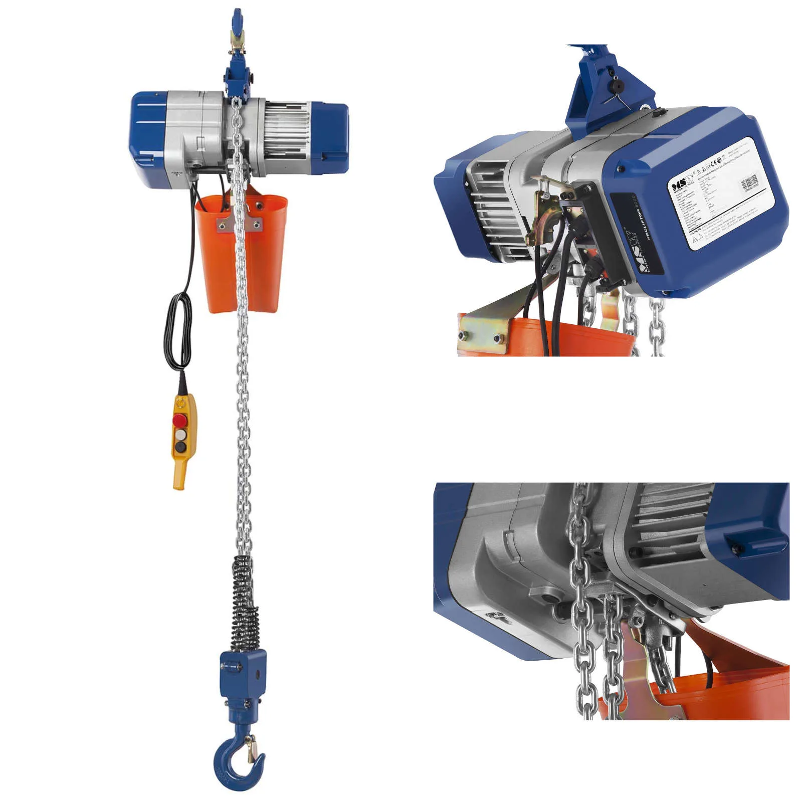 Elektromos láncos emelő 2000 kg 6 m PROLIFTOR 2000 MSW