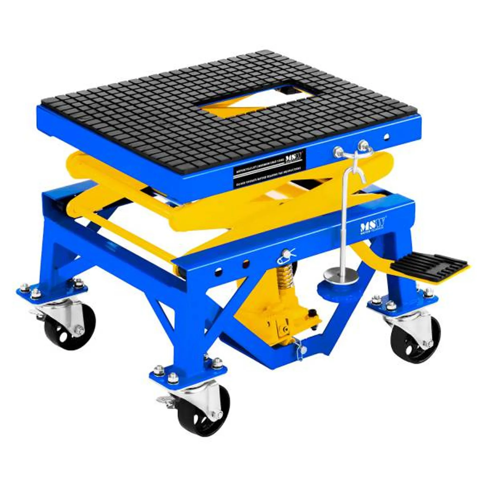 Mobilna platforma za dizanje motocikala na kotačima, 135 kg, MSW MHB-135-PRO 6