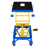 Kerekes, mobil motorkerékpár-emelő platform, 135 kg, MSW MHB-135-PRO 7