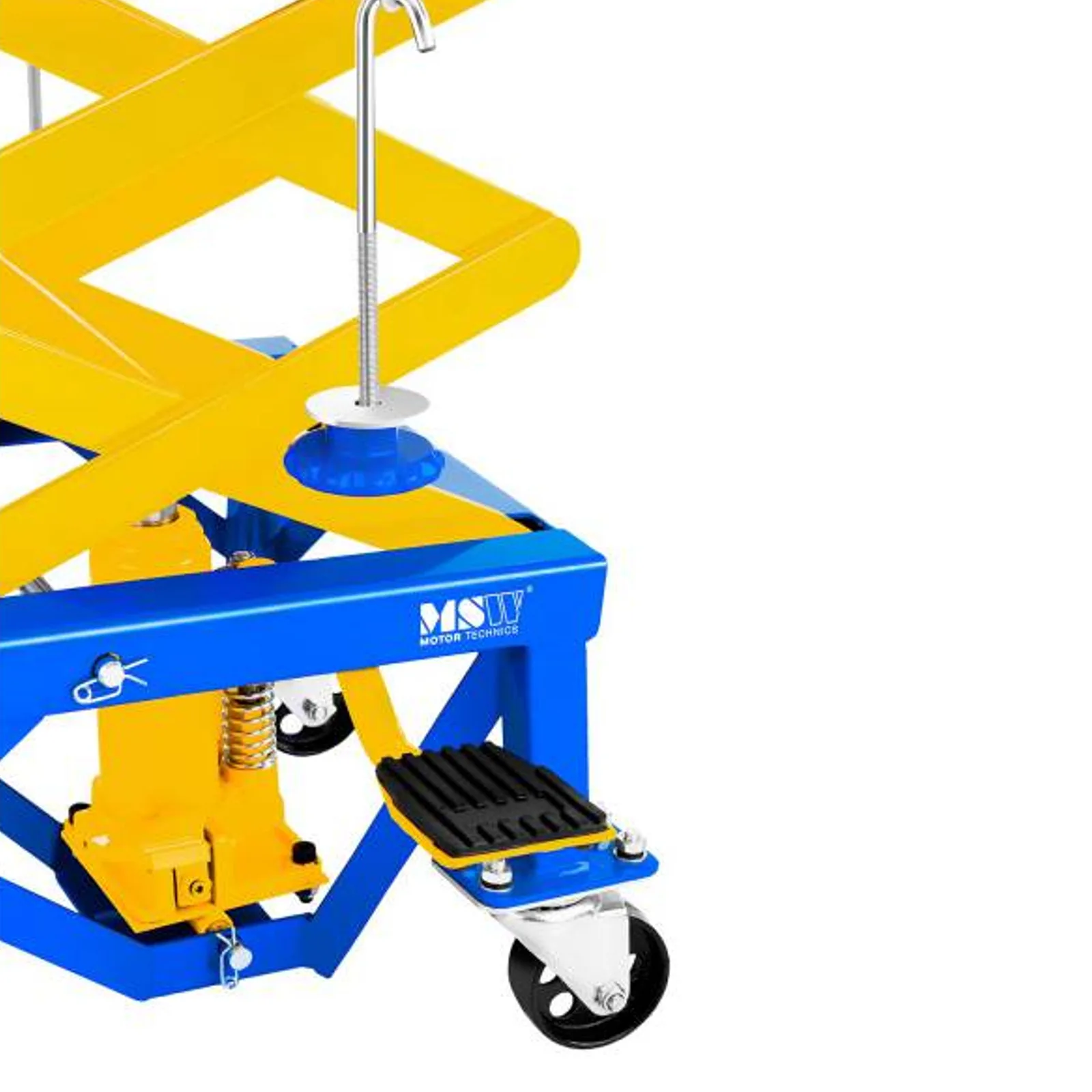 Mobilna platforma za dizanje motocikala na kotačima, 135 kg, MSW MHB-135-PRO 3