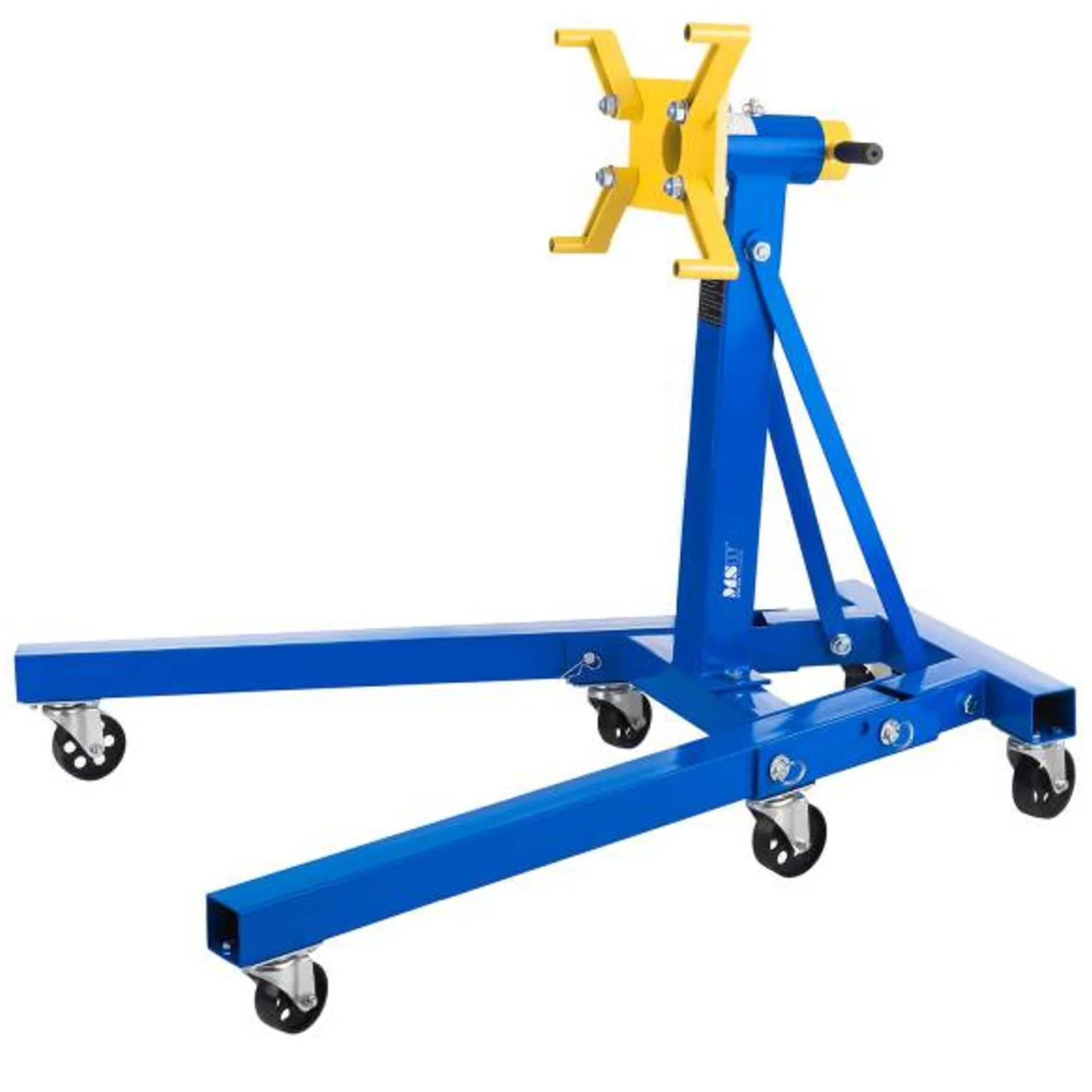 Forgó, összecsukható hajtómotor-állvány, 900 kg, MSW MS-900