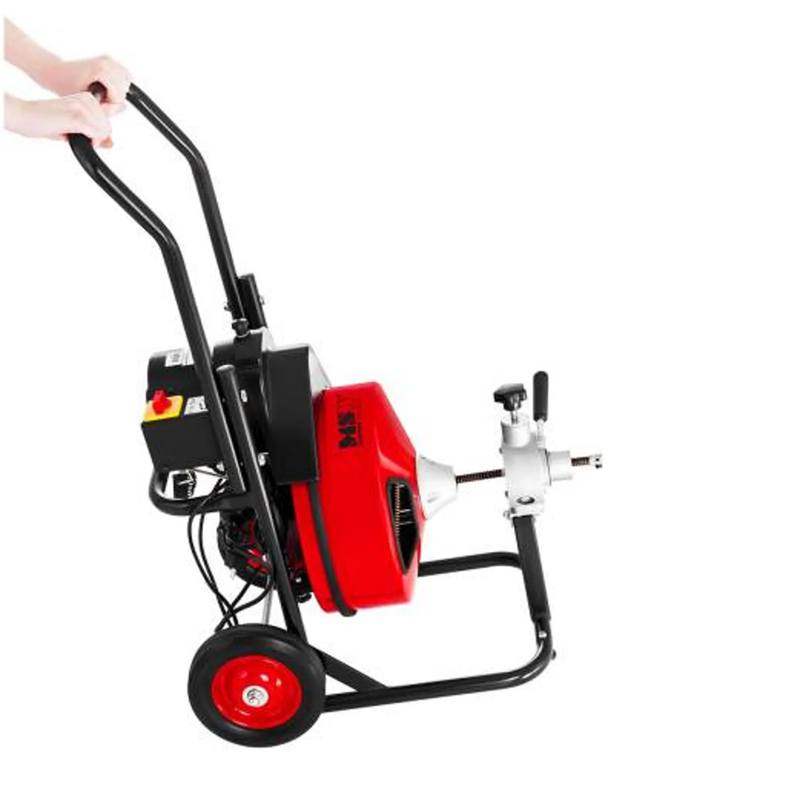 390W 23m MSW-DRAIN CLEAN 23E električni spiralni čistač odvodnje + nastavci 5