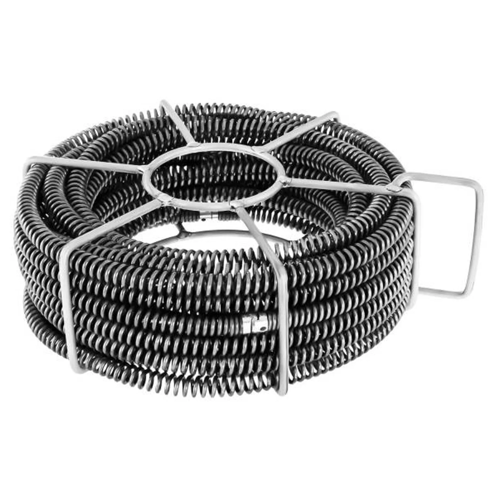 Rugós spirálcsőtisztító vízvezetékekhez, 6 x 2,45 m, 16 mm átmérőjű KÉSZLET 3