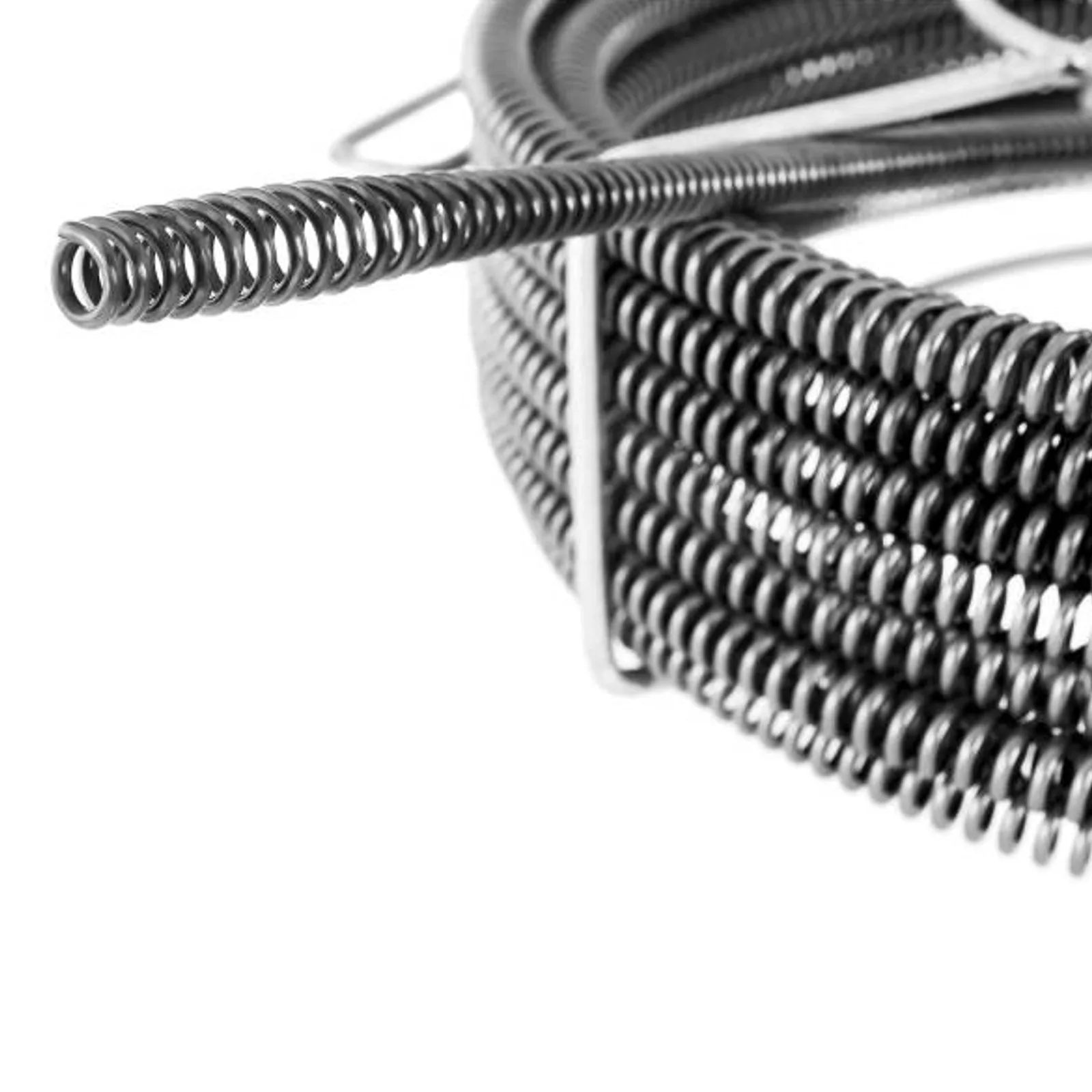 Spirale, Rohrreiniger, Feder, für Sanitärrohre, 5 x 2,3 m, 16 mm Durchmesser SET 4