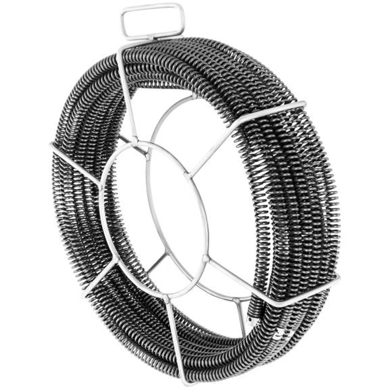 Tekercs, csőtisztító, rugó, vízvezeték-csövekhez, 5 x 2,3 m, 16 mm átmérőjű KÉSZLET