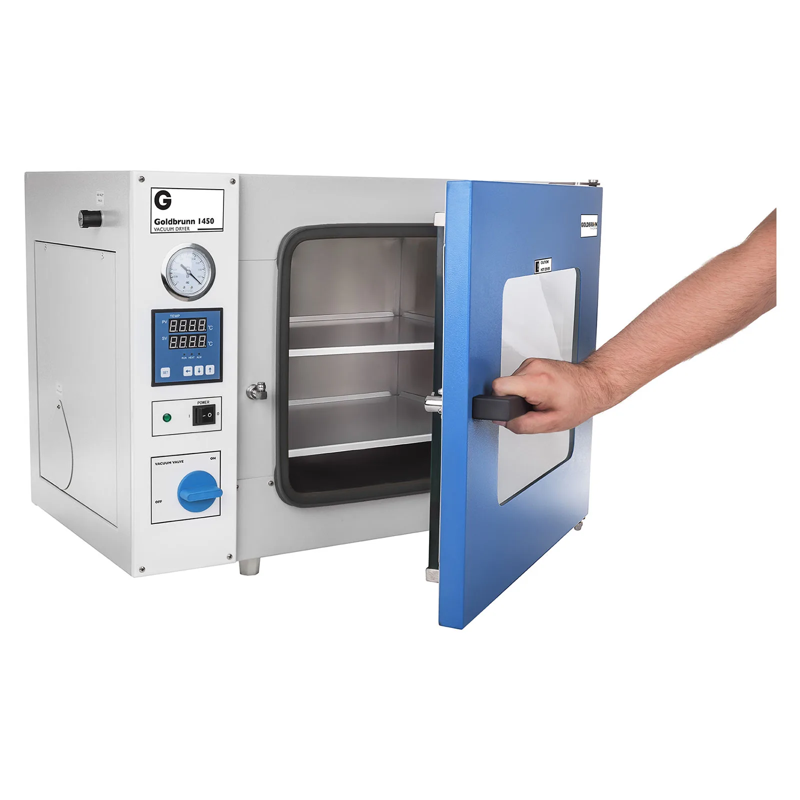 Goldbrunn 1450 W-os, 50 literes laboratóriumi vákuumszárító 3
