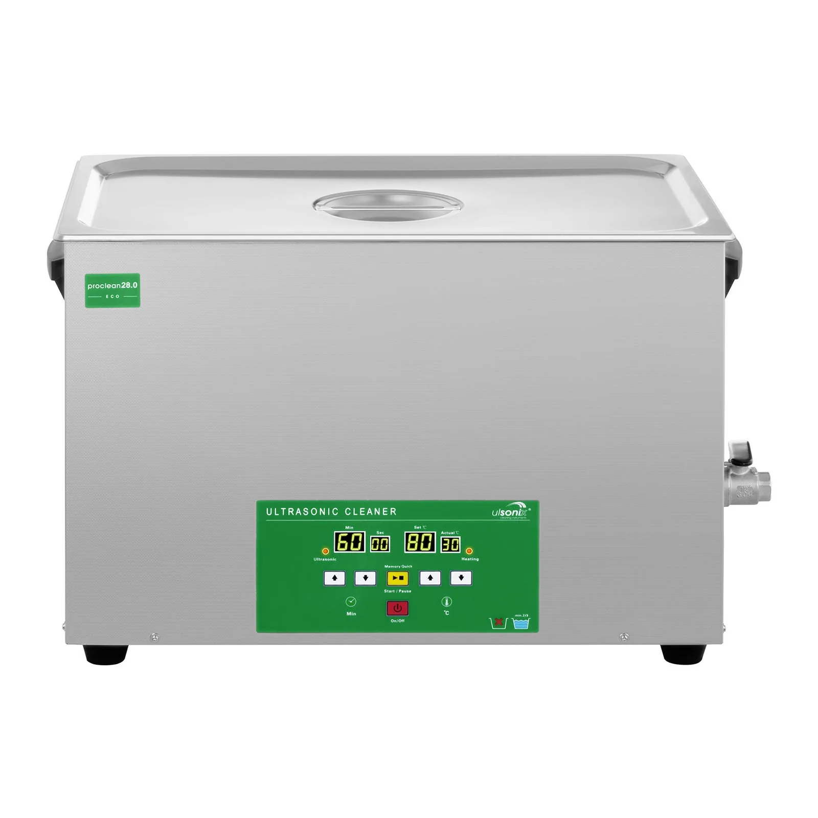 Ulsonix PROCLEAN 28.0 ECO 28L ultrahangos tisztító tartály
