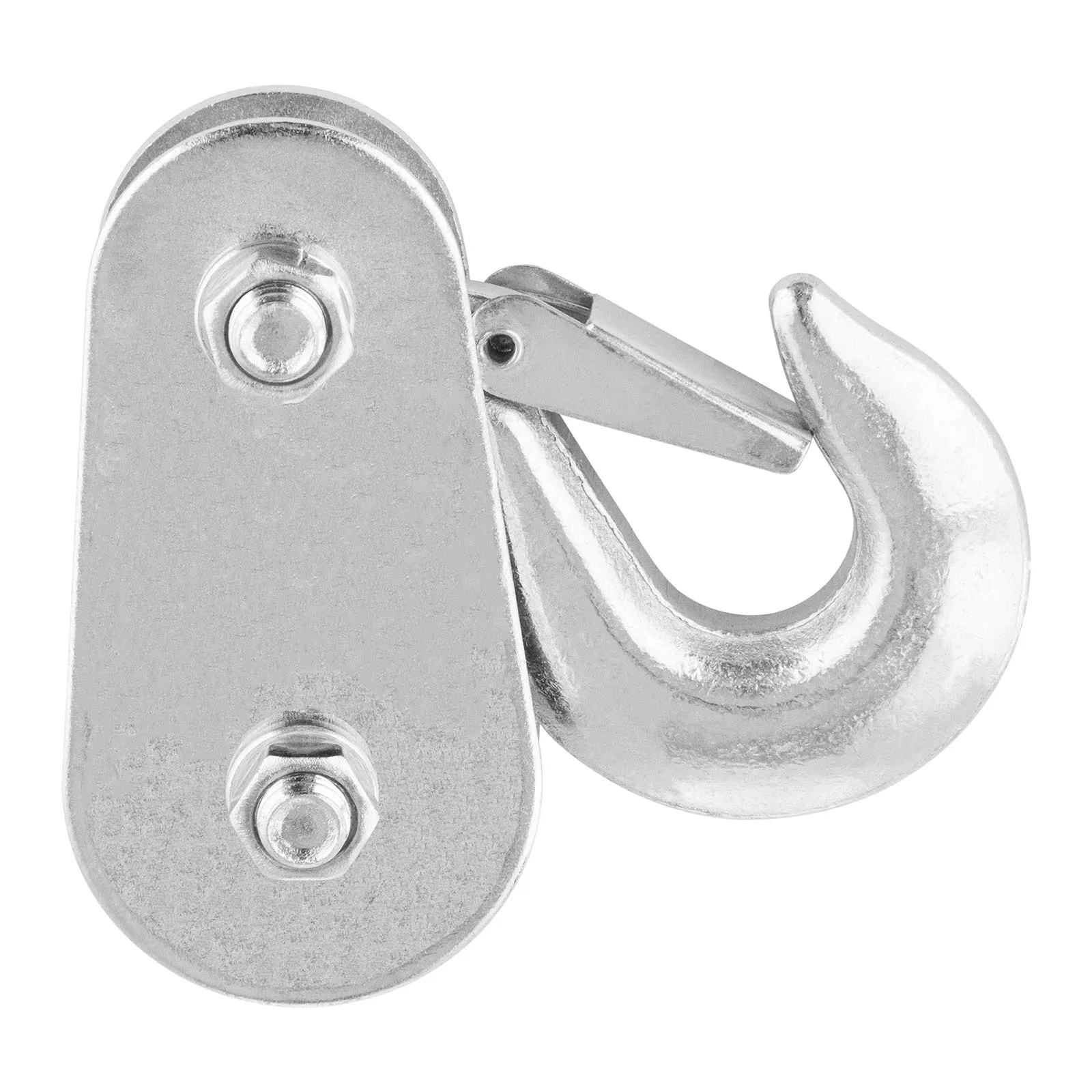 Bloc de frânghie pentru troliu cu cârlig carabină, capacitate de 2 tone 3
