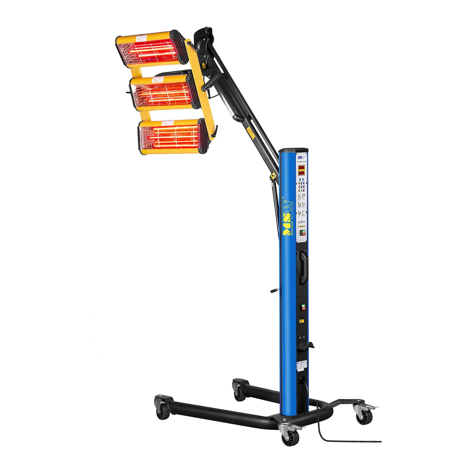 3300W IR-DRYER3000.1 lampă cu infraroșu pentru uscarea vopselei, pe trepied 5