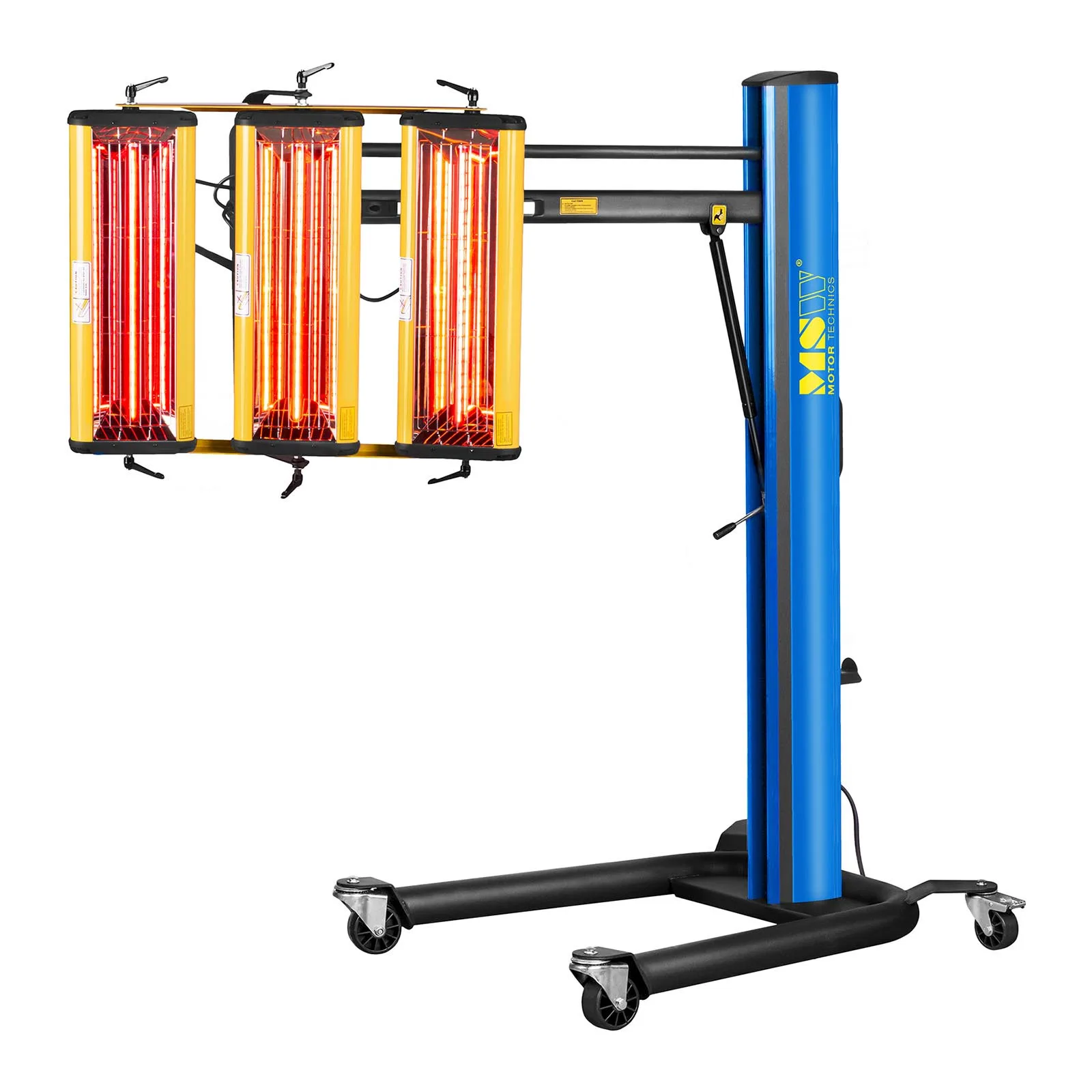 3300W IR-DRYER3000.1 lampă cu infraroșu pentru uscarea vopselei, pe trepied 6
