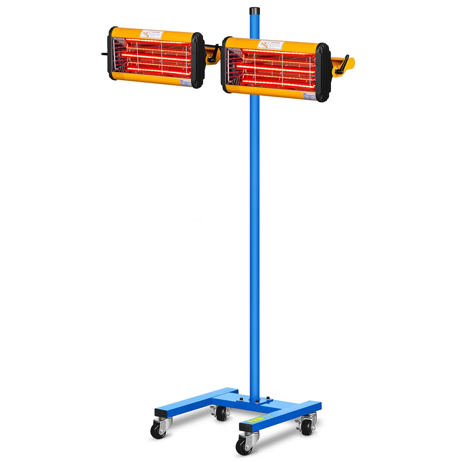 2200W IR-DRYER2000.2 lampă cu infraroșu pentru uscarea vopselei, pe trepied 2