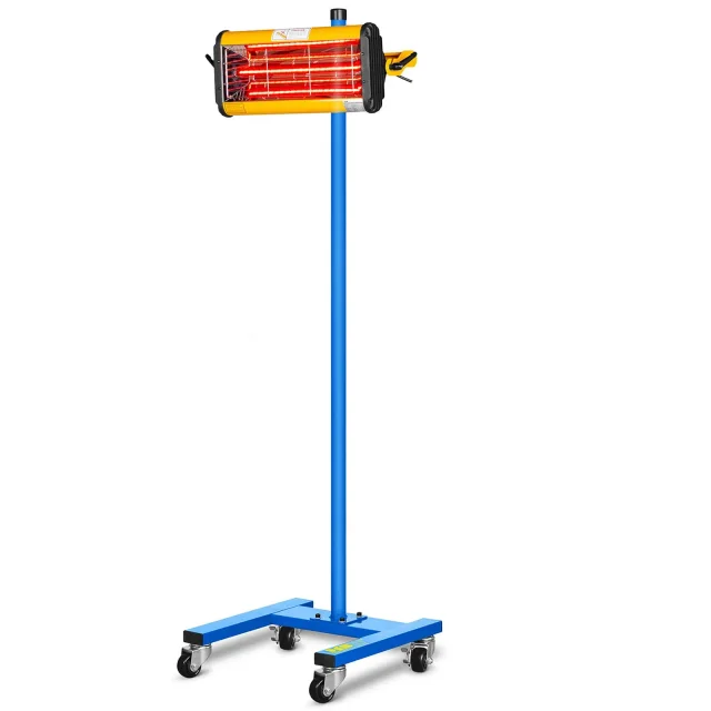 1100 W-os IR-DRYER1000 infravörös hőlámpa festék szárításához, állvánnyal