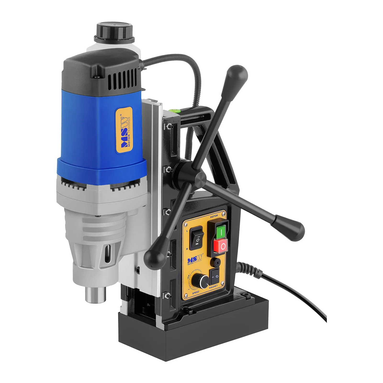 Burghiu magnetic cu bază magnetică + geantă de transport 1300W MSW-MD32-PRO 2