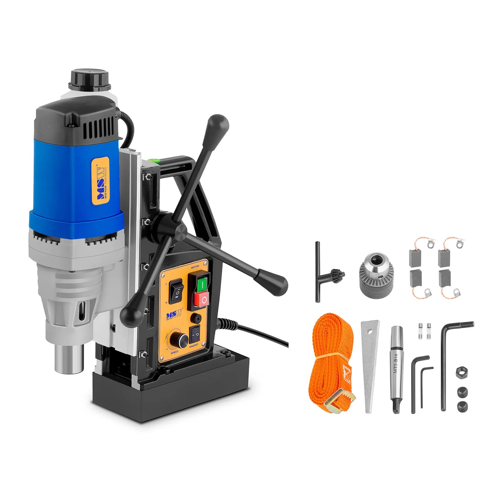 1680 W-os MSW-MD60-ECO mágneses fúrógép mágneses talppal