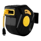 Rolă automată de perete cu furtun pneumatic pentru compresor, racord de 1/4", lungime 22 m 4