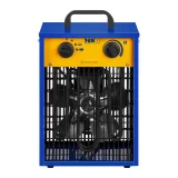 Rektangularni građevinski grijač s ventilatorom 230 V 3300 W za sušenje žbukanih zidova 3