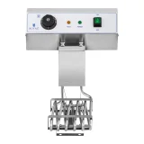 Kétkamrás, csapokkal ellátott ipari fritőz, 230 V, 2x16 l 6