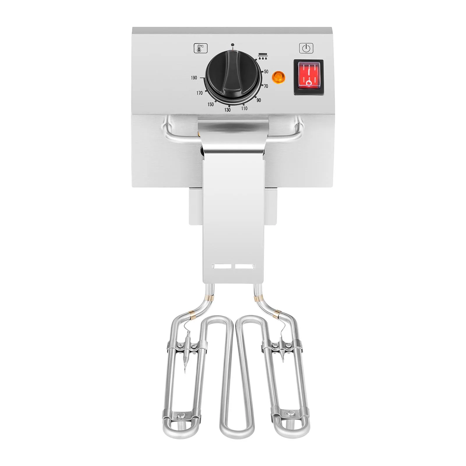 Single electric deep fryer with EGO thermostat, 4L 3