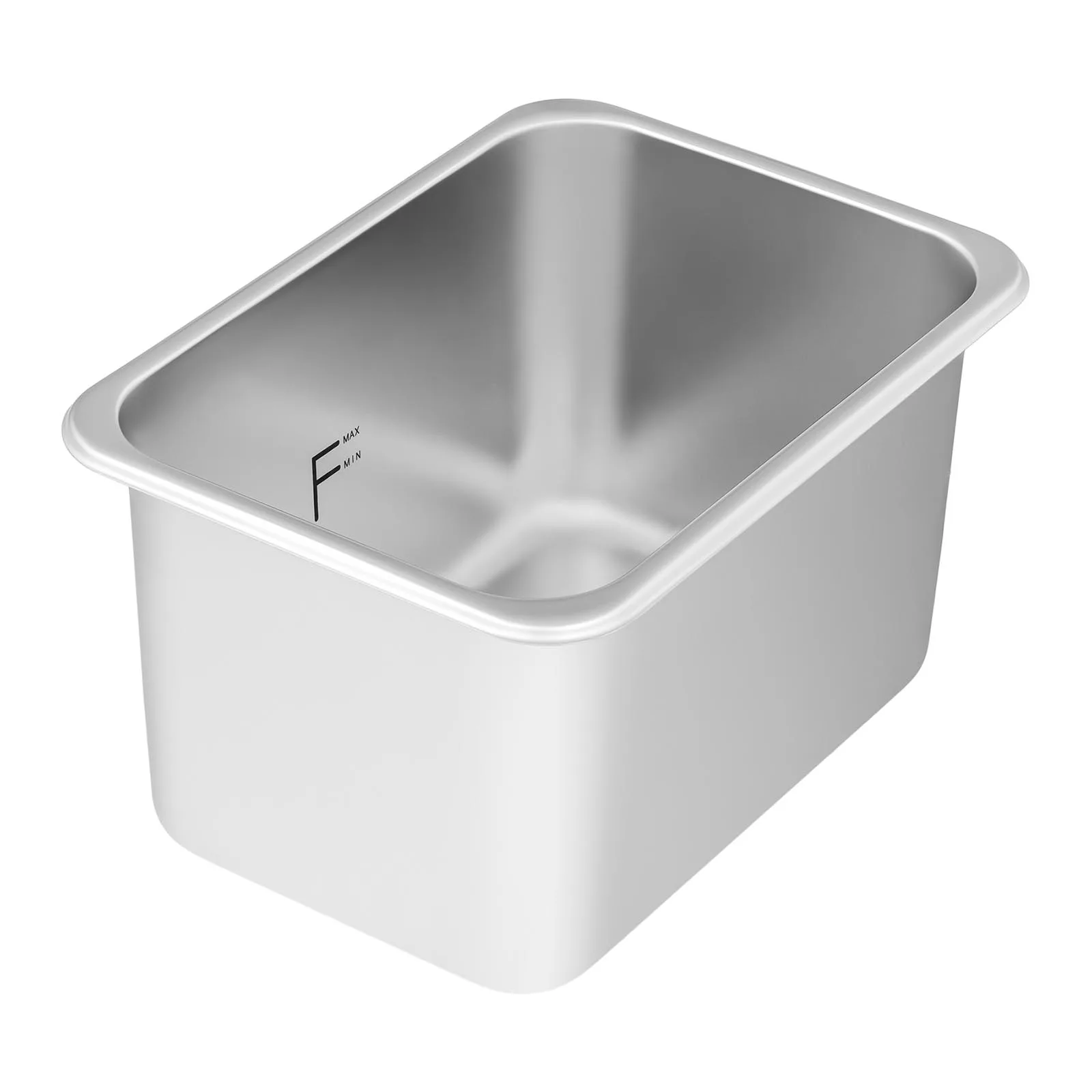 Single electric deep fryer with EGO thermostat, 4L 4