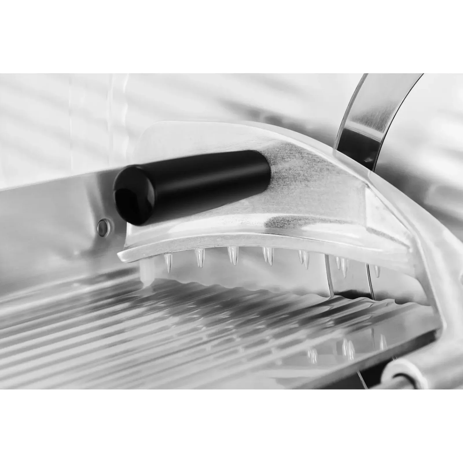 Elektromos szeletelőgép PRO 250mm-es hústároló kolbászokhoz 3