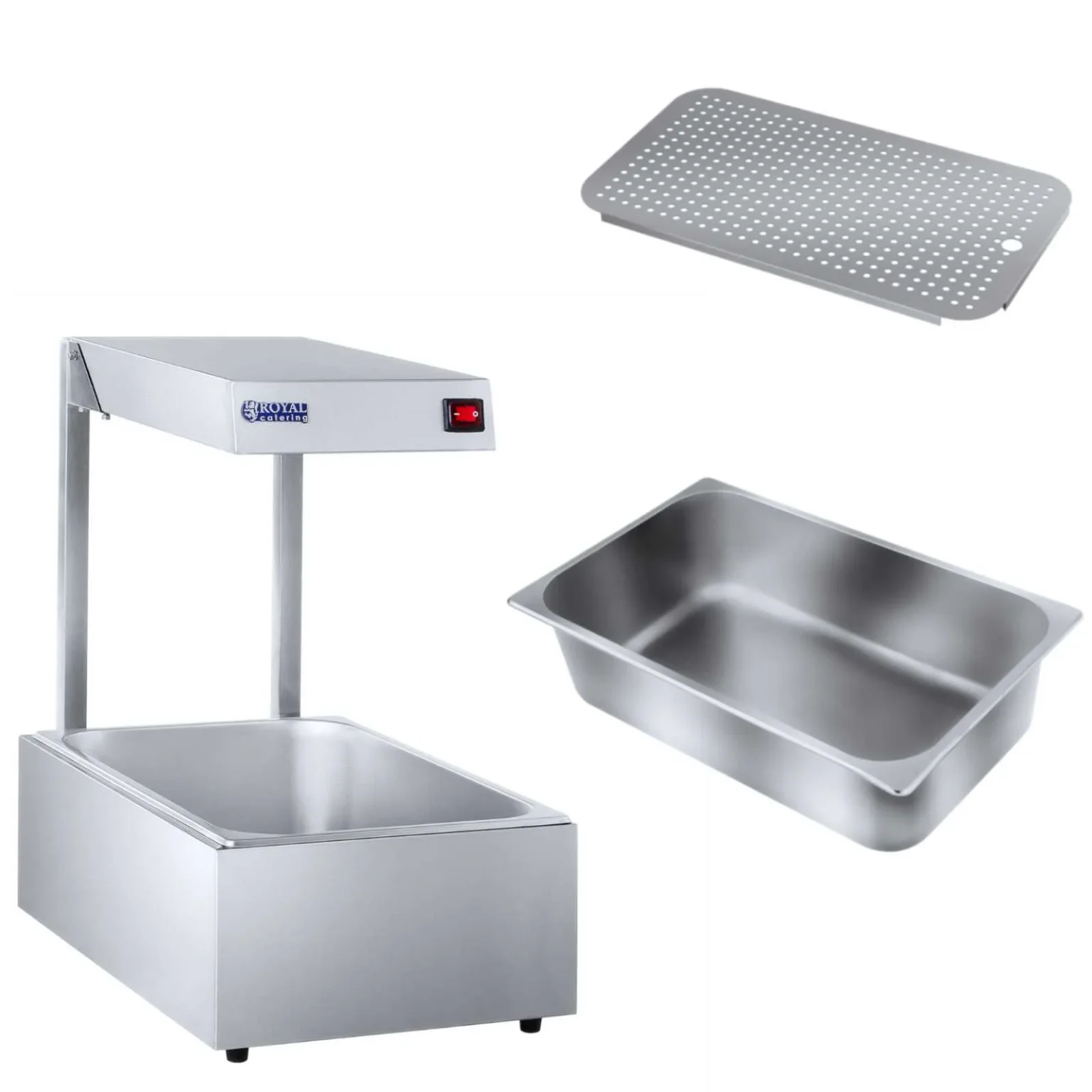 Încălzitor comercial de alimente de 500 W + recipient GN1/1 Încălzitor comercial de alimente de 500 W + recipient GN1/1