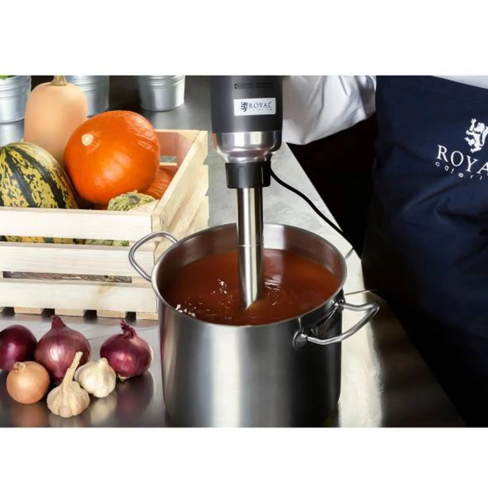 Snažan ručni blender, duljina ručke 500 mm, 500 W, 230 V, Royal Catering 8