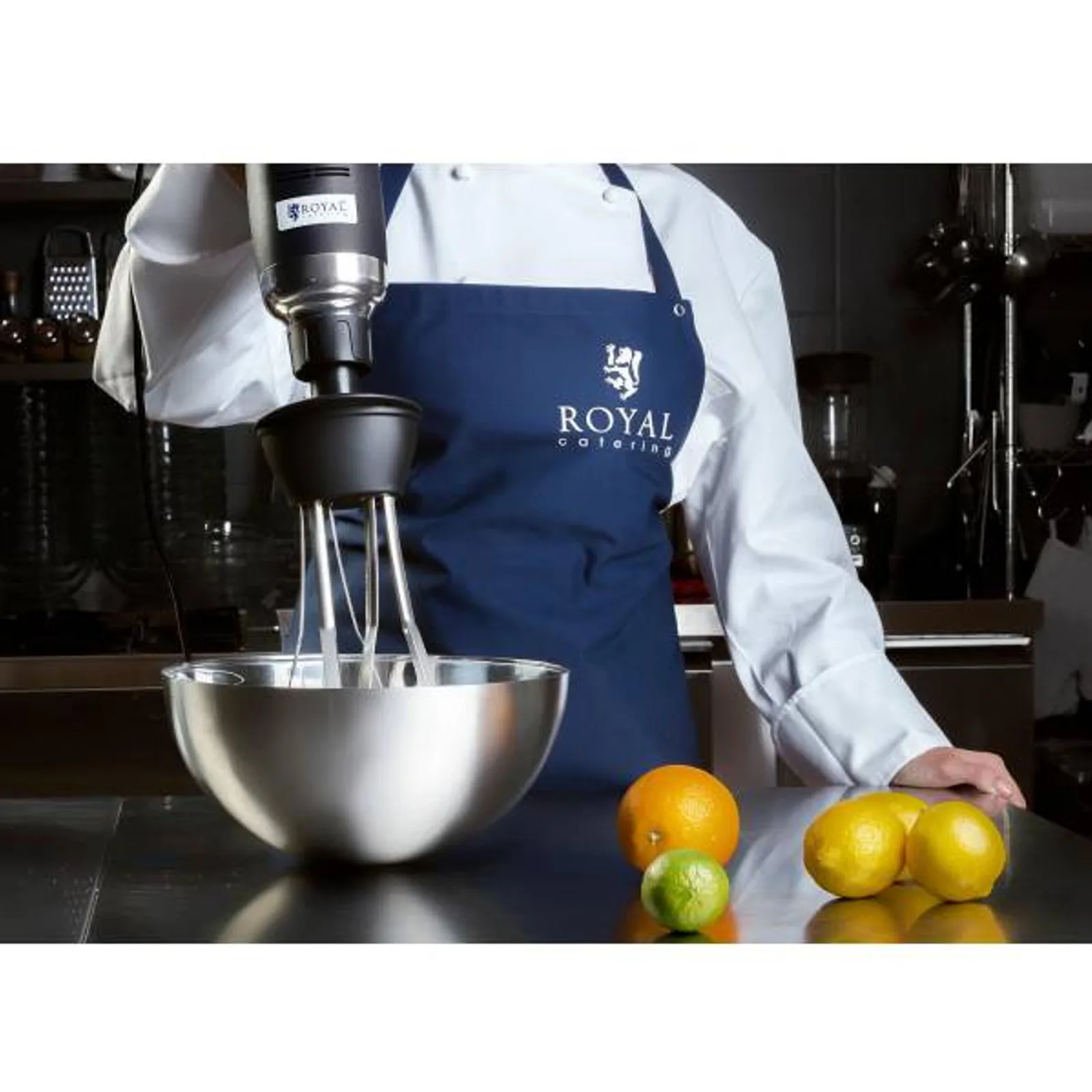 Powerful 500W 230V hand blender with whisk by Royal Catering 7