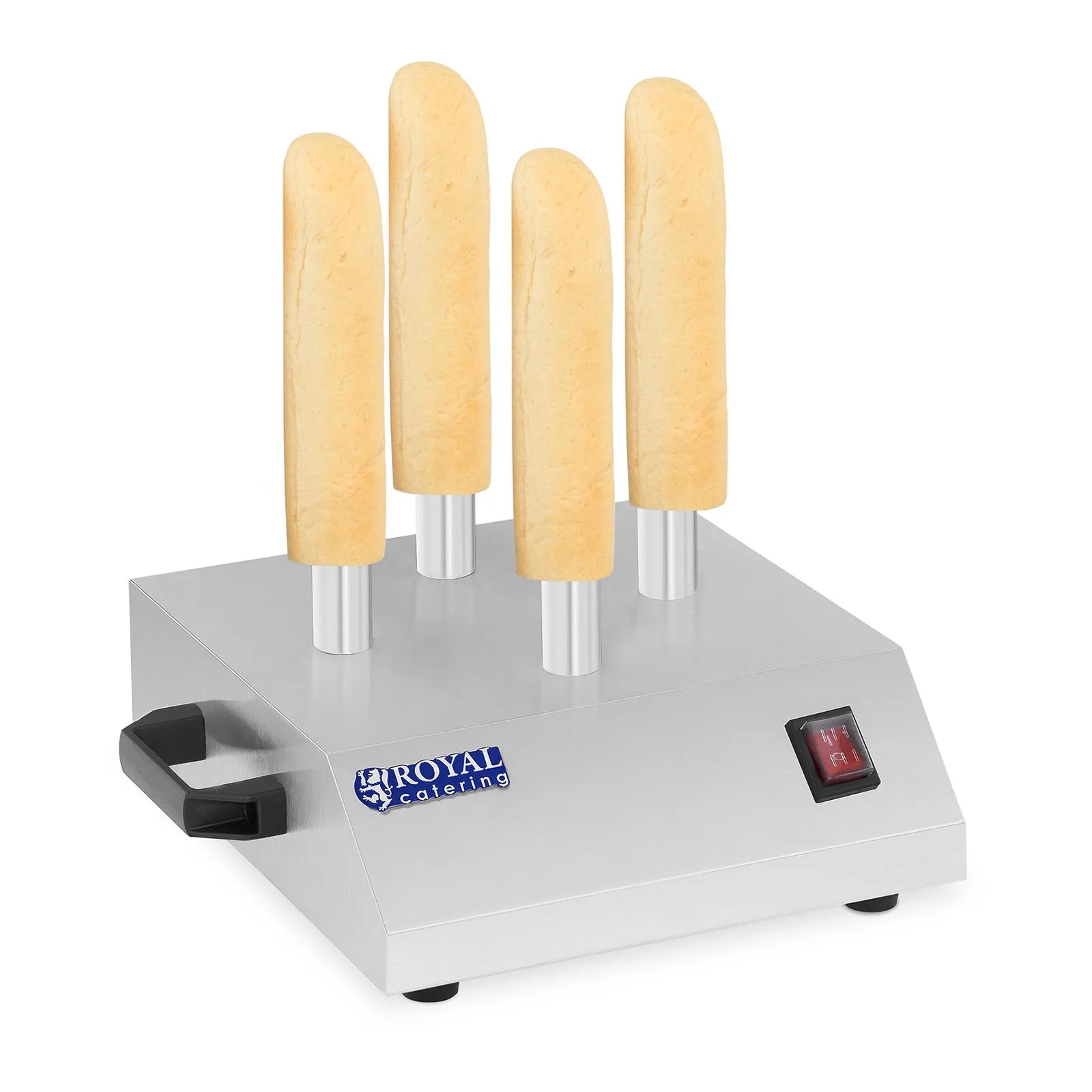 Încălzitor de hot dog pentru până la 4 chifle de hot dog, Royal Catering RCHW-200 3