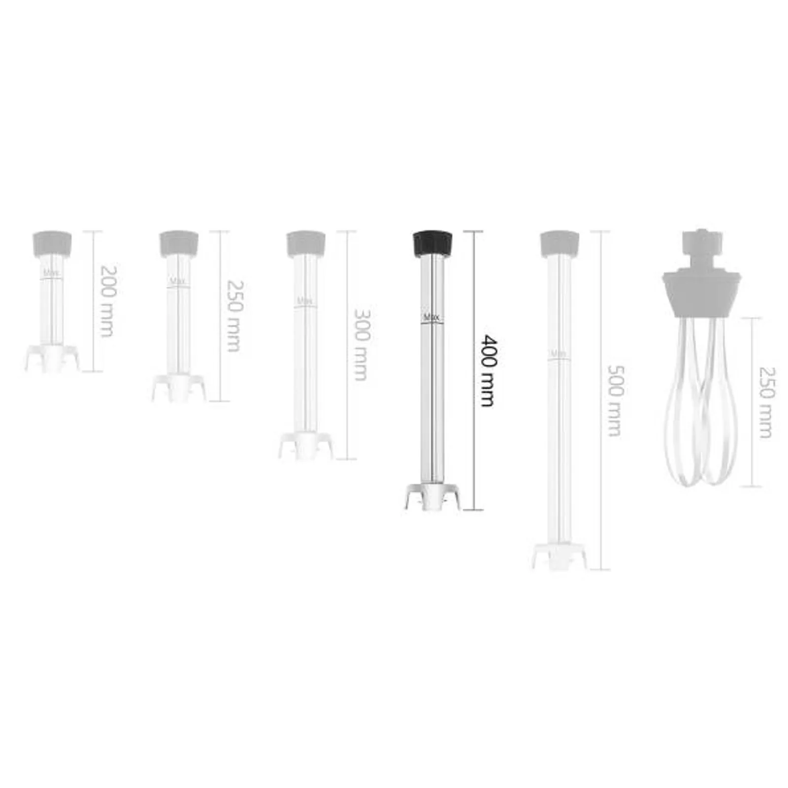 Accesoriu braț de amestecare pentru blenderul manual Royal Catering RCMA-400 de 400 mm 3