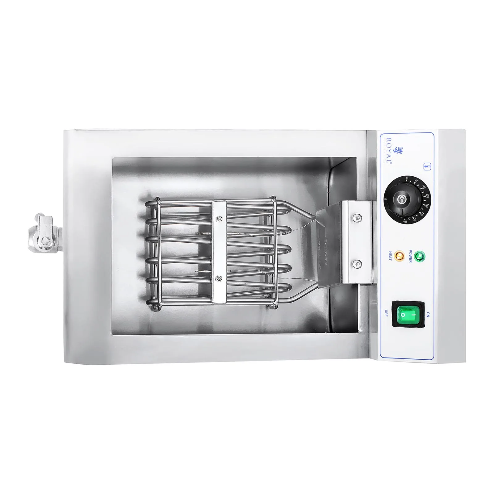 Professional commercial deep fryer with tap, 230V, 10L 6