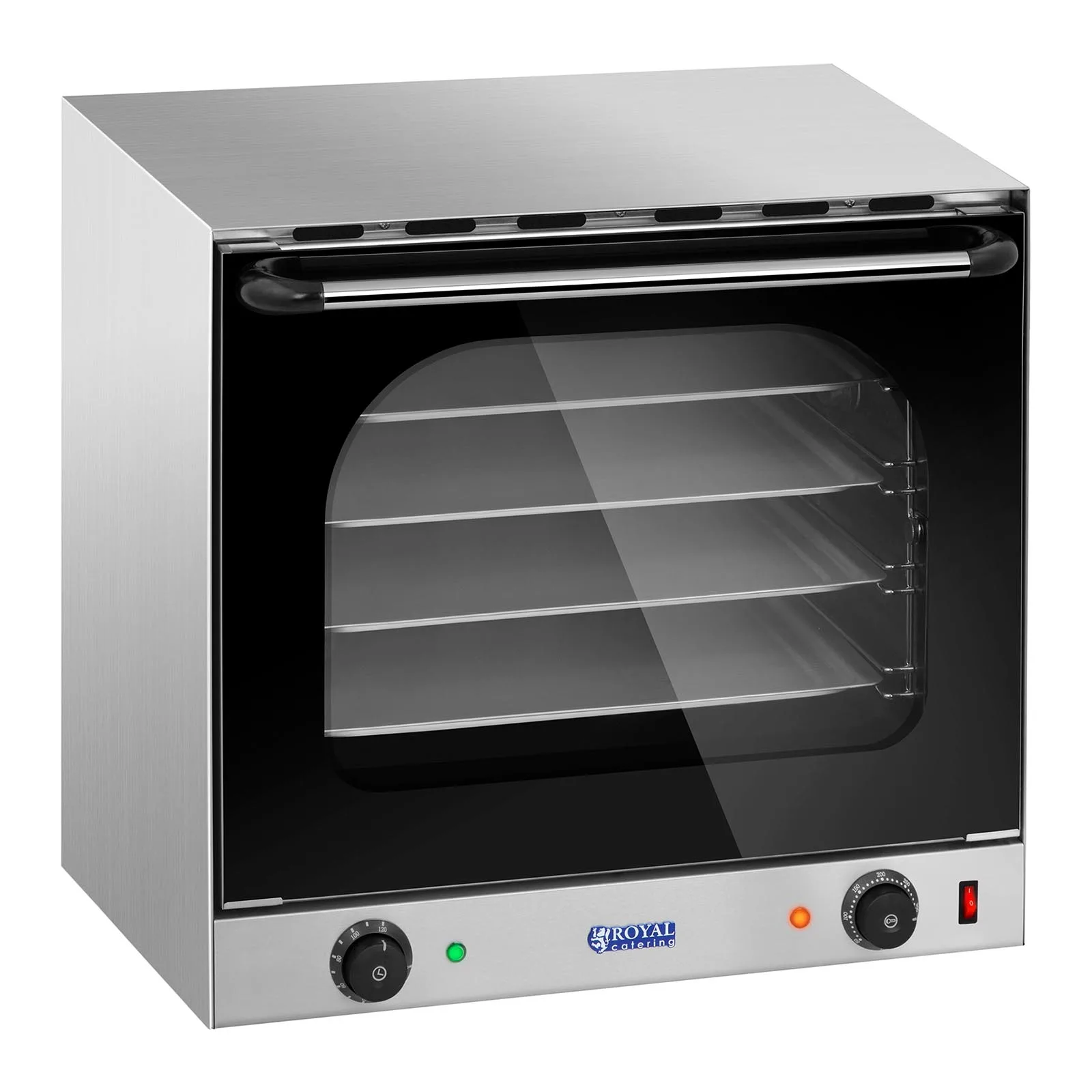 4 szintű konvekciós sütő 2400 W + 4 x tepsi 3