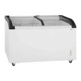Congelator comercial cu încuietoare și capac din sticlă, până la -25 °C, 355 L