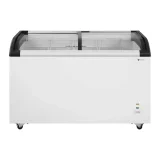 Congelator comercial cu încuietoare și capac din sticlă, până la -25 °C, 355 L 3