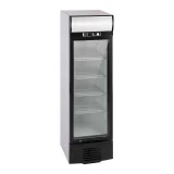 Răcitor de băuturi cu ușă din sticlă, 2–8 °C, 278 L 2
